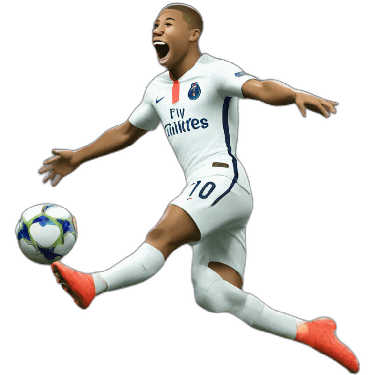 Kylian mbappe celebration emoji