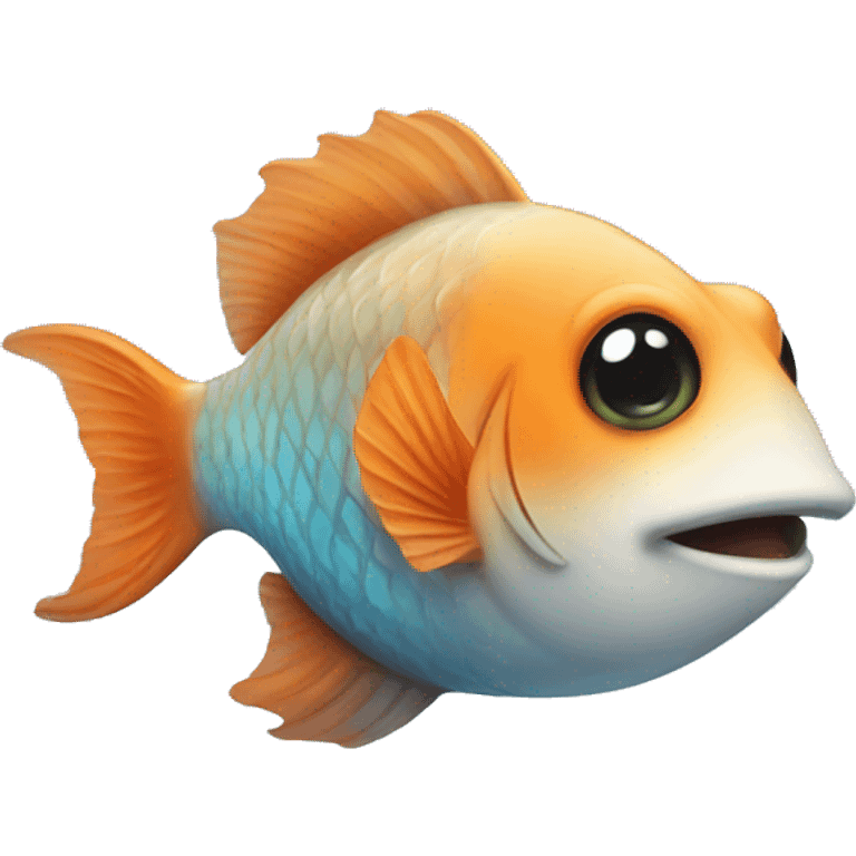 cute little fish emoji