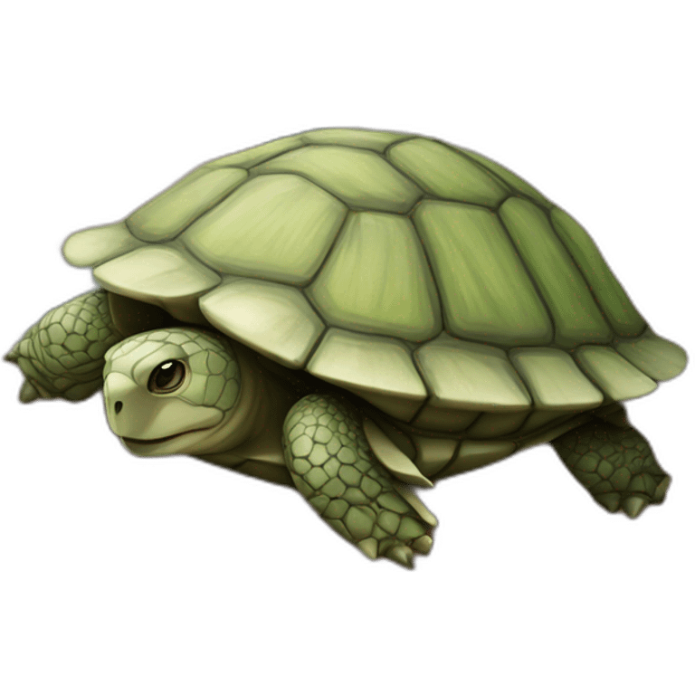 tortue sur sanglier emoji