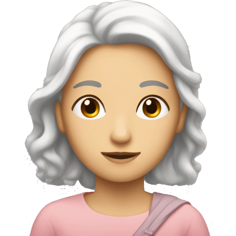 una rosa recta  emoji