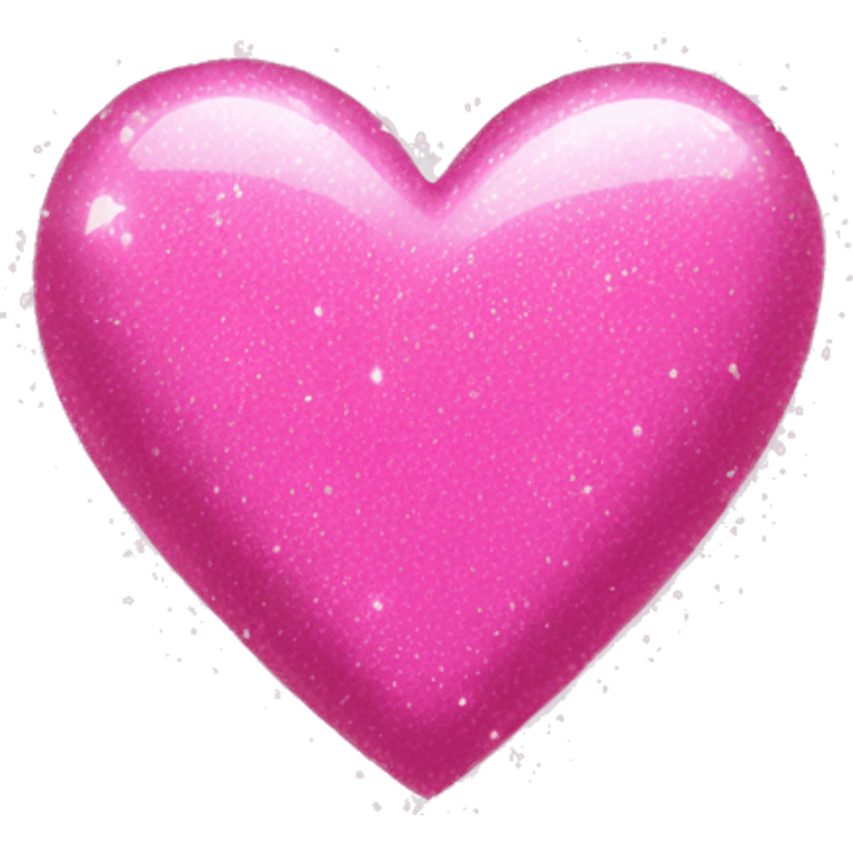 Pink sparkle heart  emoji