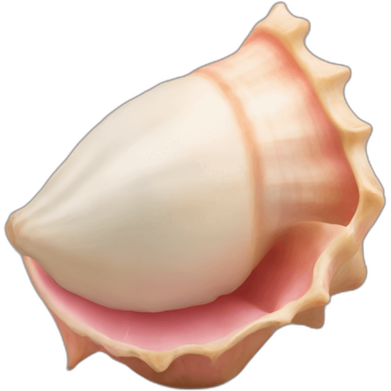 cannot speak without the conch emoji