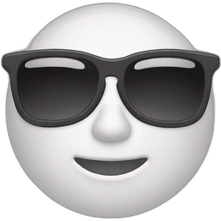 Mono con lentes de sol  emoji