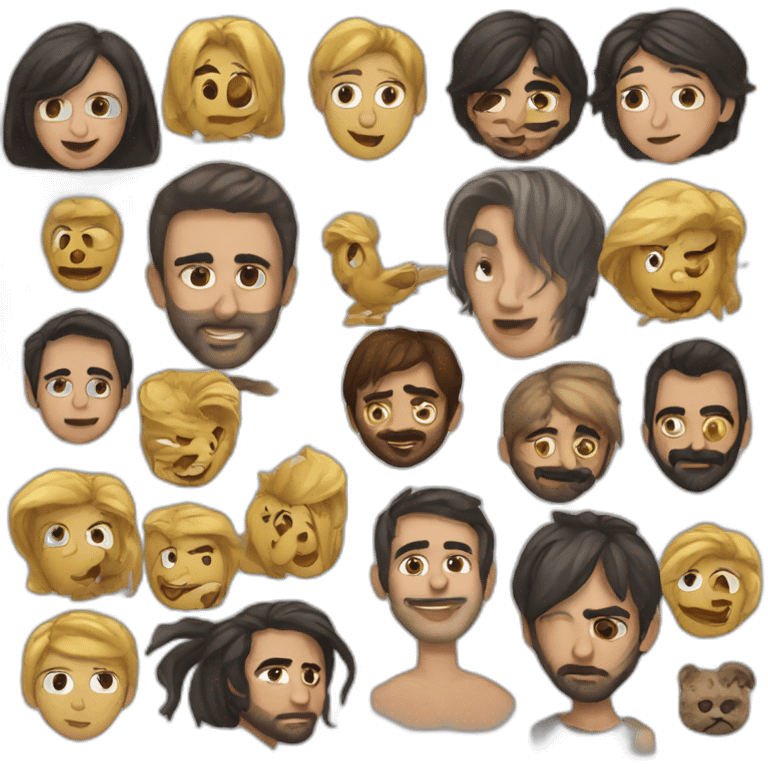 Zemmour and firends emoji