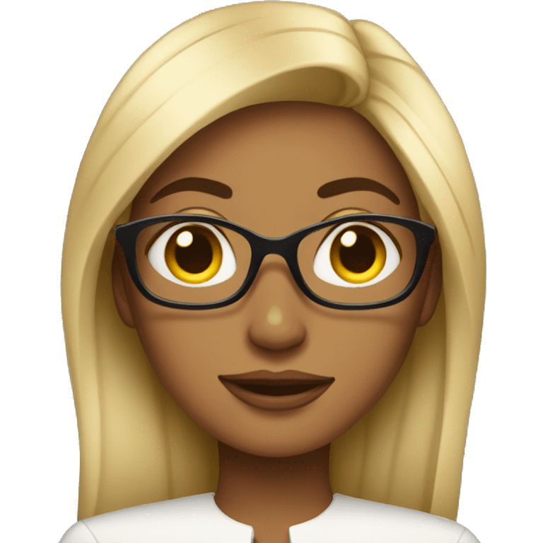 Rich woman emoji