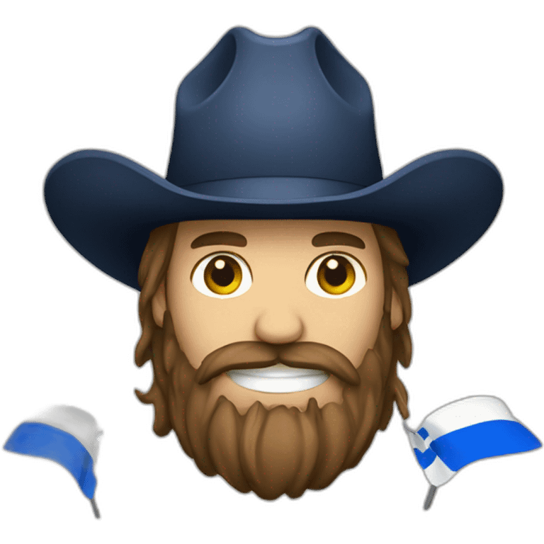 cowboy with Scotland flag emoji