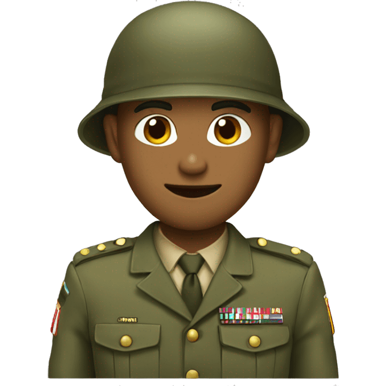 Army uniform emoji