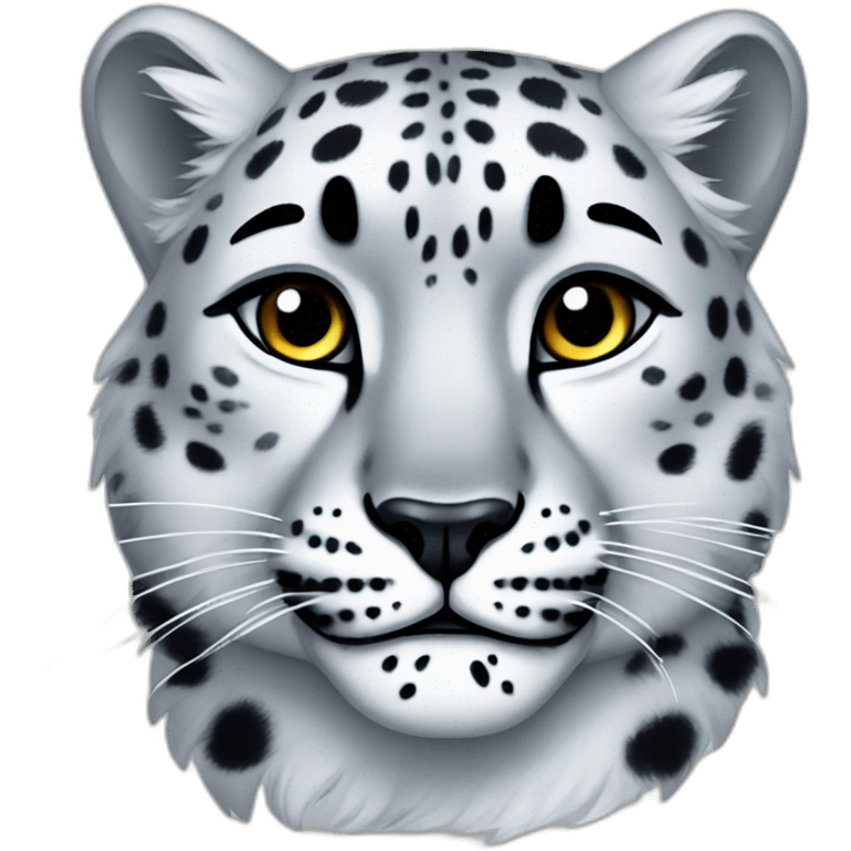 snow leopard emoji