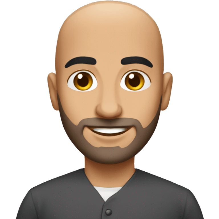 Bald Arab guy emoji