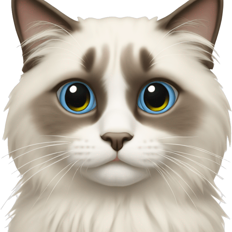 Ragdoll cat emoji