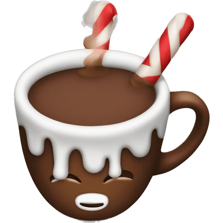 christmas hot chocolate  emoji