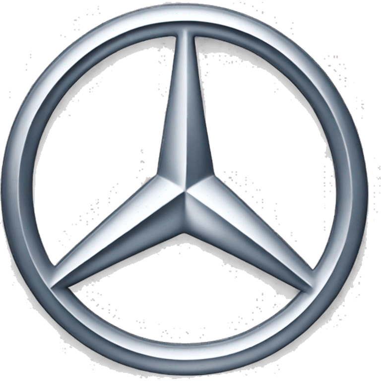 Mercedes benz logo emoji