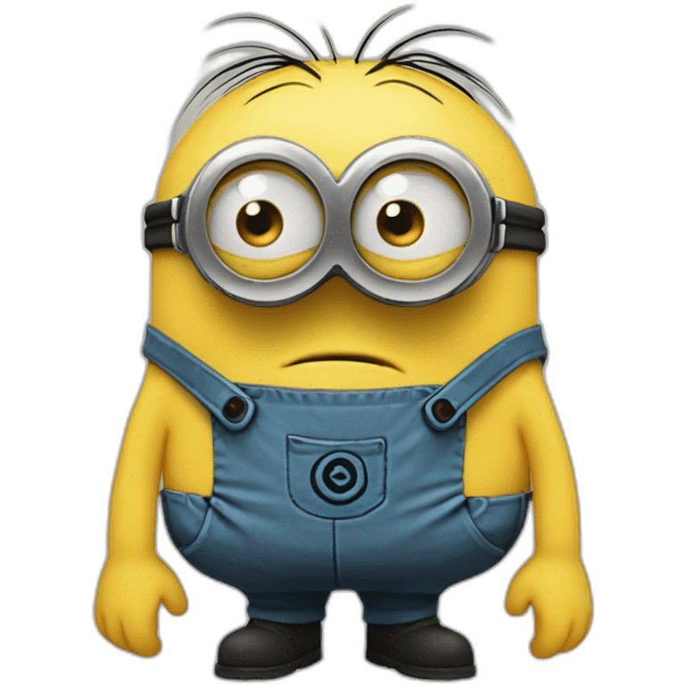 depressed minion emoji