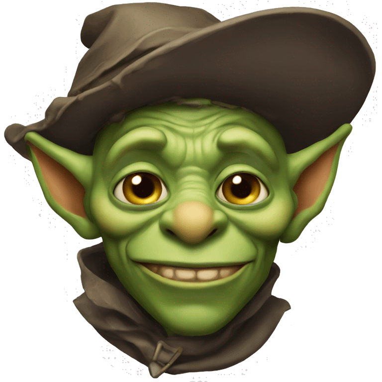 goblin with hat emoji