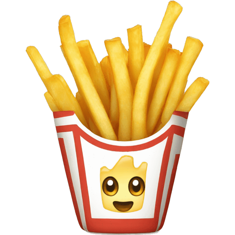 french fries emoji