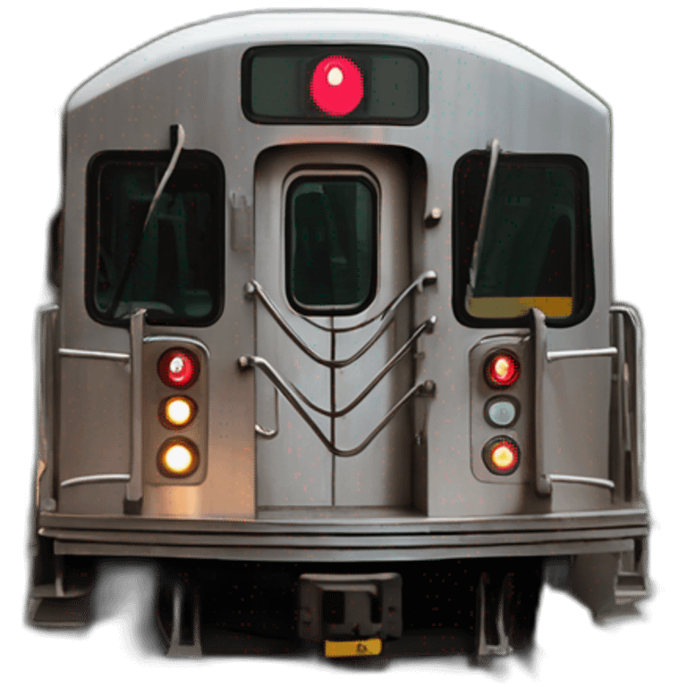 NYC Mta one train emoji