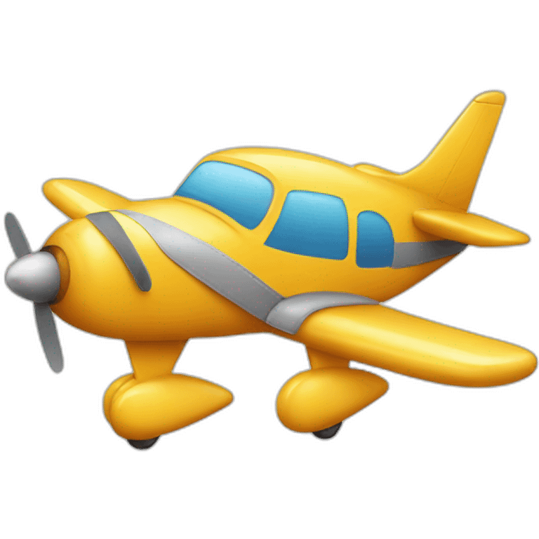 cheeky aiplane emoji