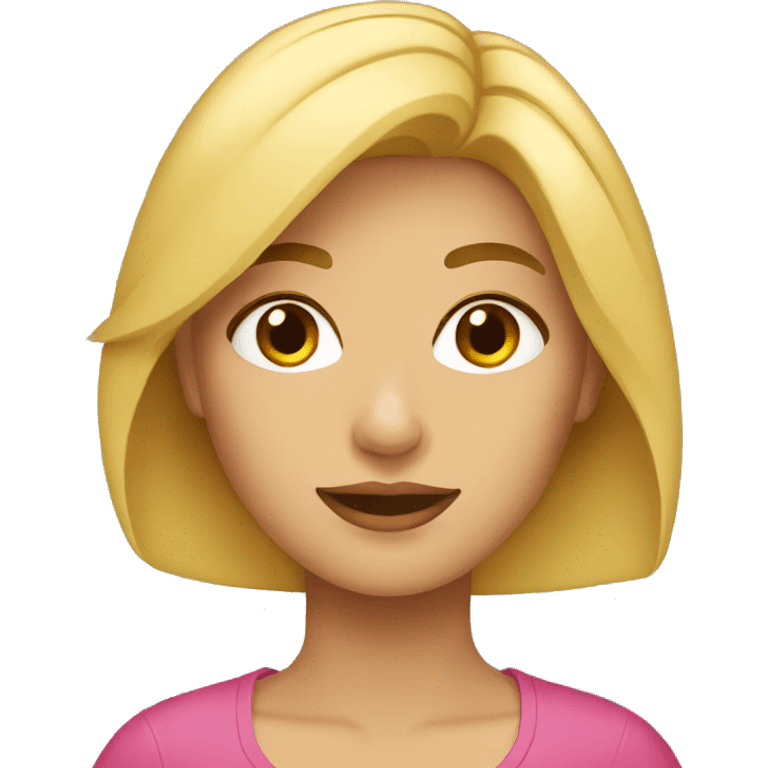 MUJER RUBIA emoji