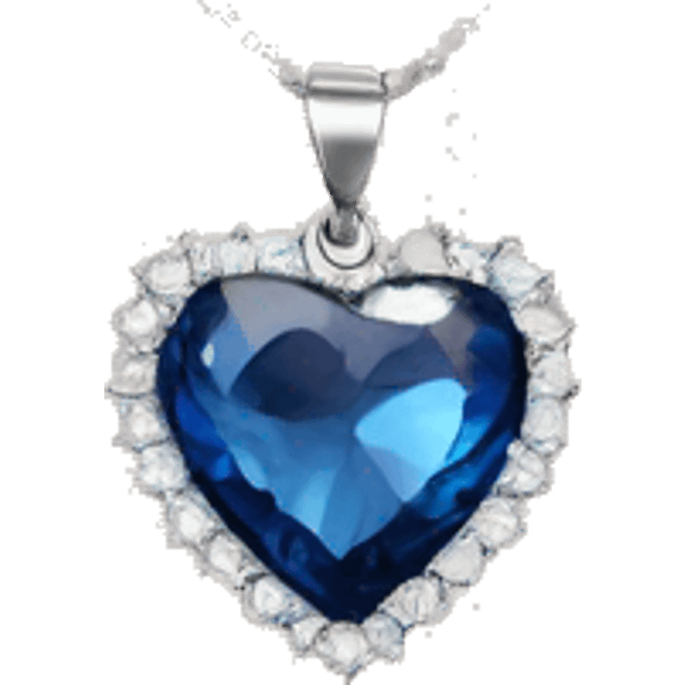 heart of the ocean necklace from titanic emoji