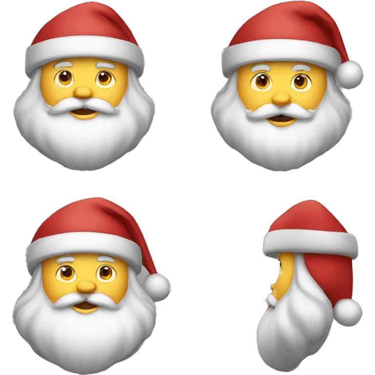 santa claus fat emoji