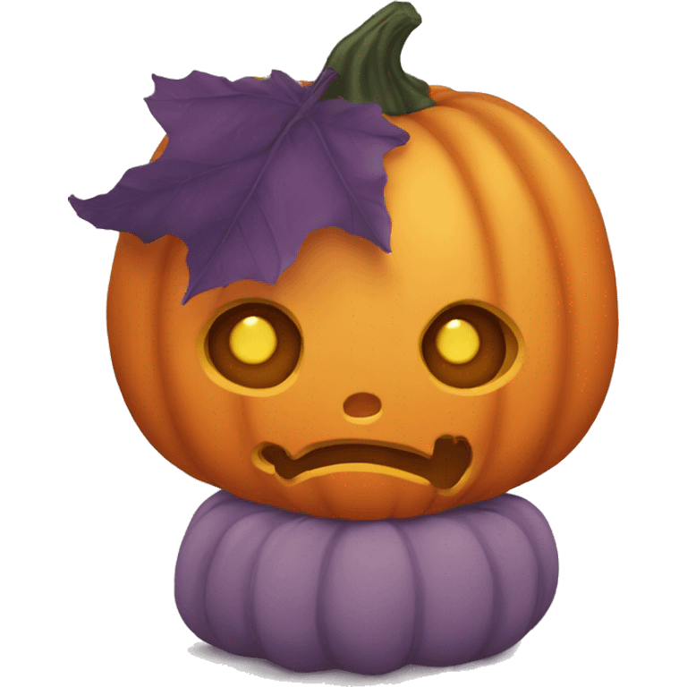 Cute pumkin  emoji