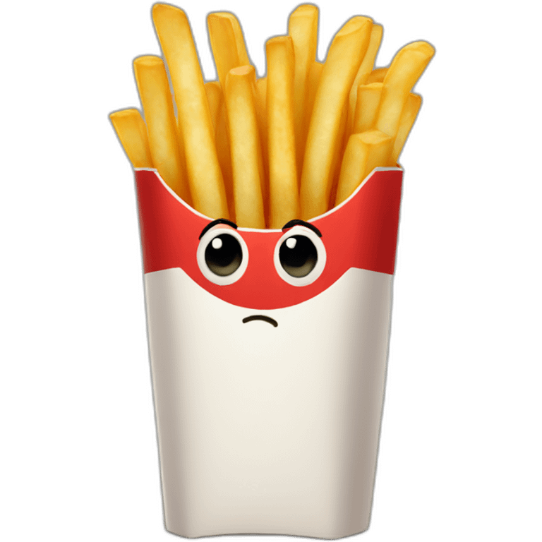 big french fries emoji