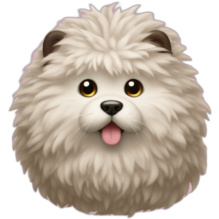 Floofy poo emoji