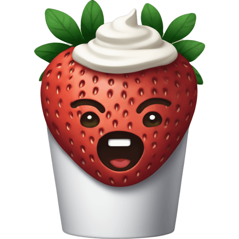 strawberry açaí starbucks emoji