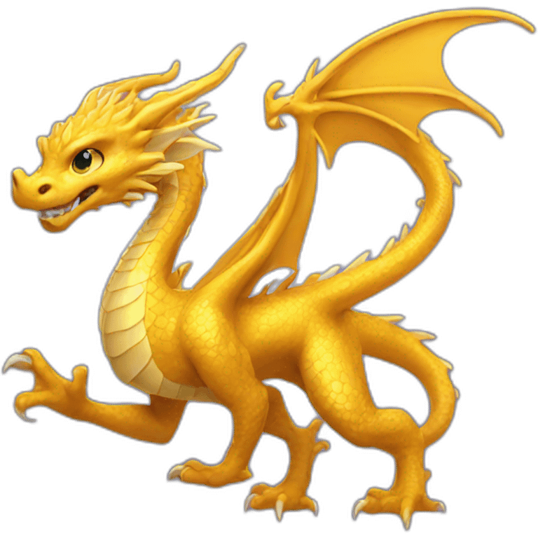 golden dragon magic emoji