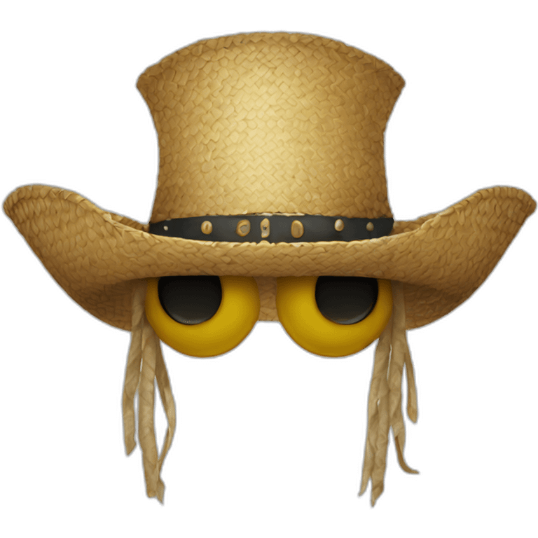 straw hat pirate emoji