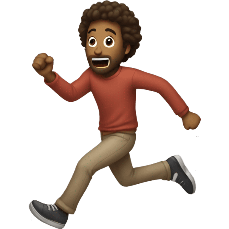 Jerry is running from tom emoji