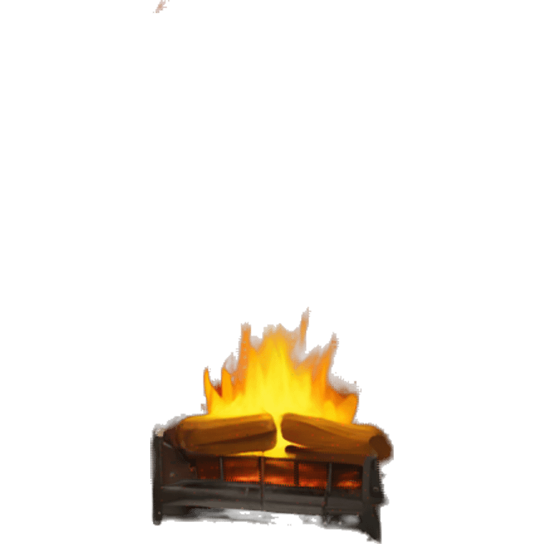 Cottage fireplace Christmas  emoji