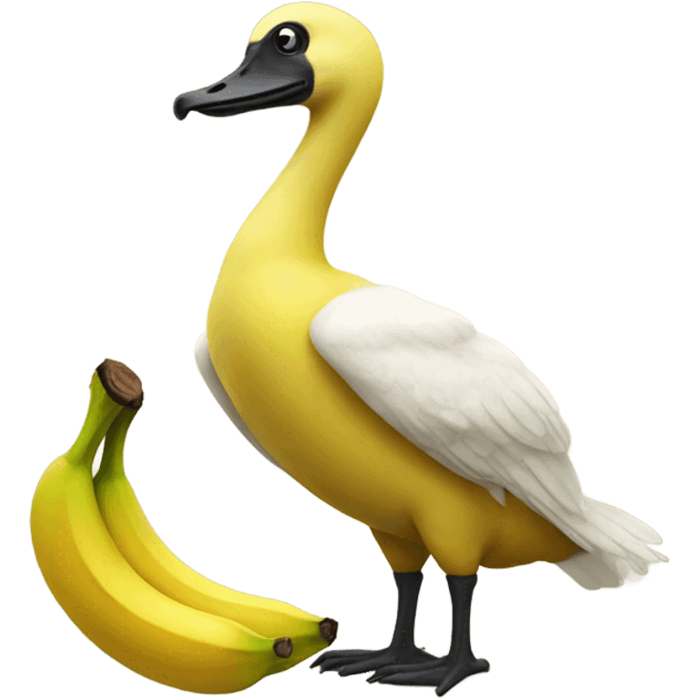 Banana goose emoji