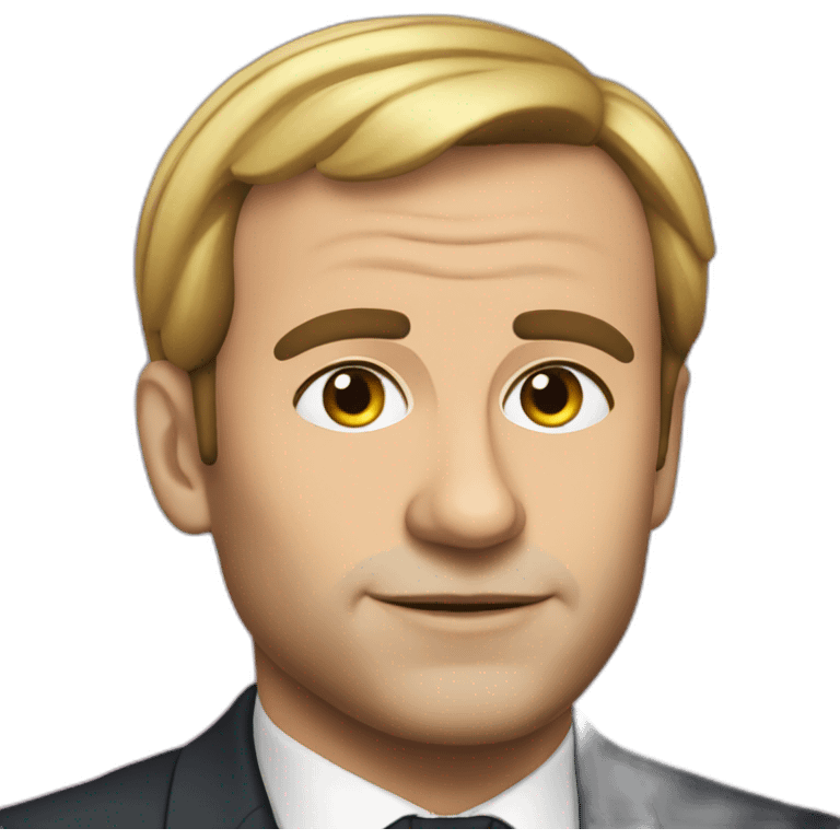 Macron gay gogo emoji