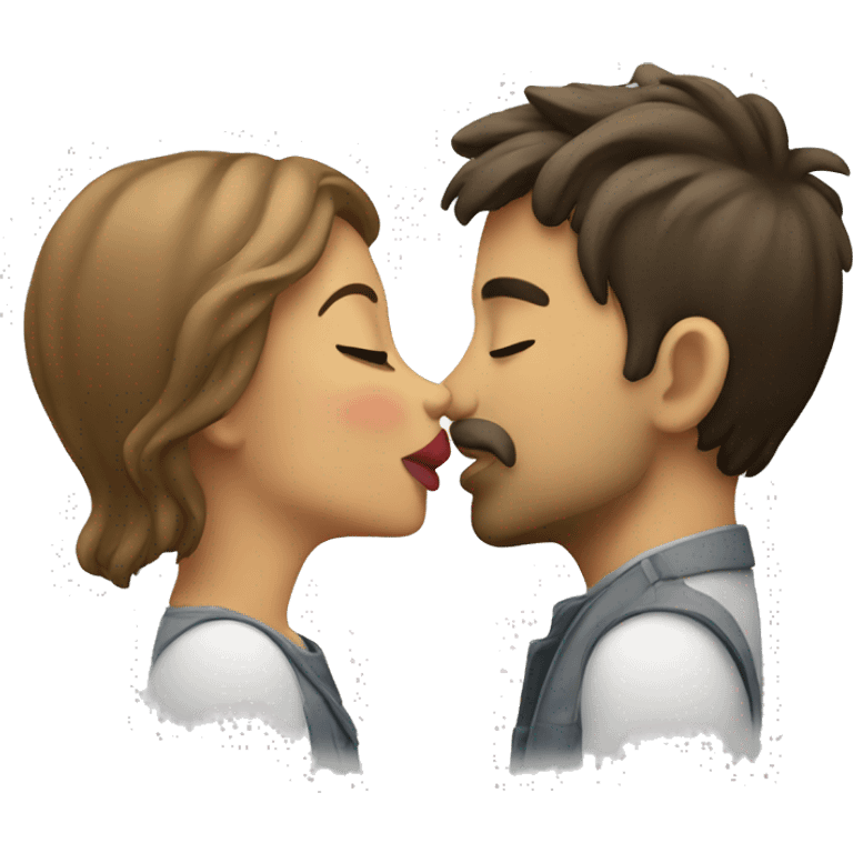 kiss-kiss emoji