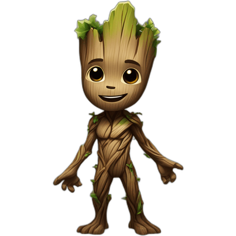 Groot de noel emoji