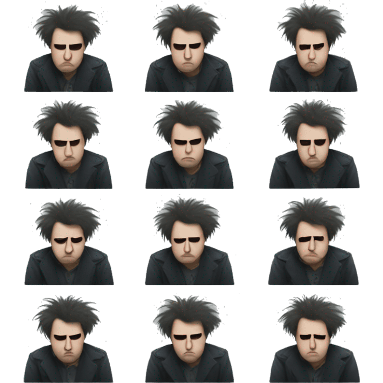 robert smith depressed emoji