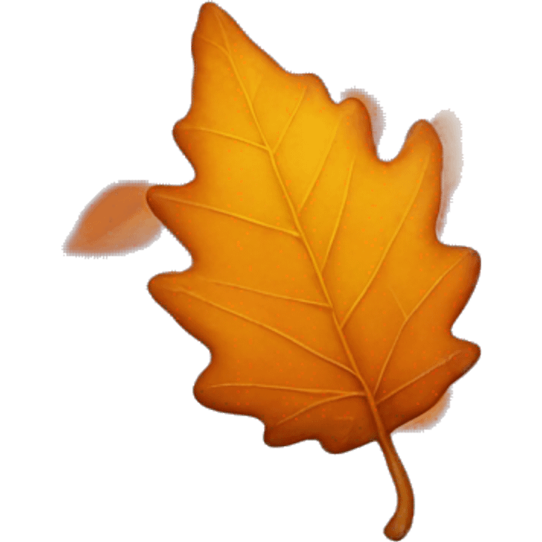 autumn leaf emoji