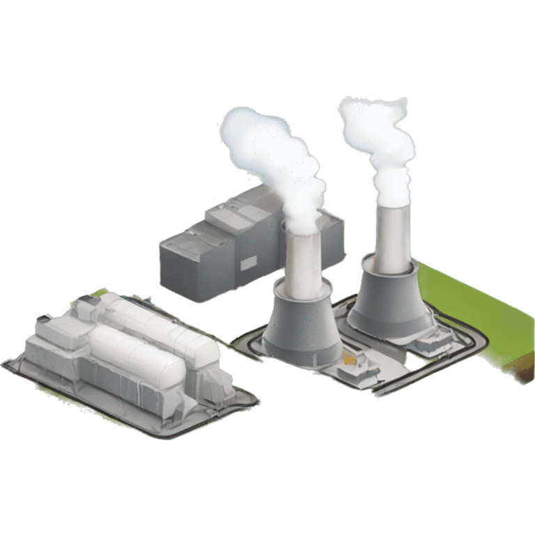 Geothermal power plant in Iceland emoji