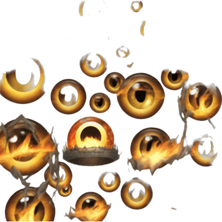 The Eye of Sauron emoji