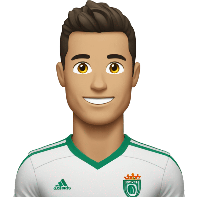 Cristiano Ronaldo señalando emoji