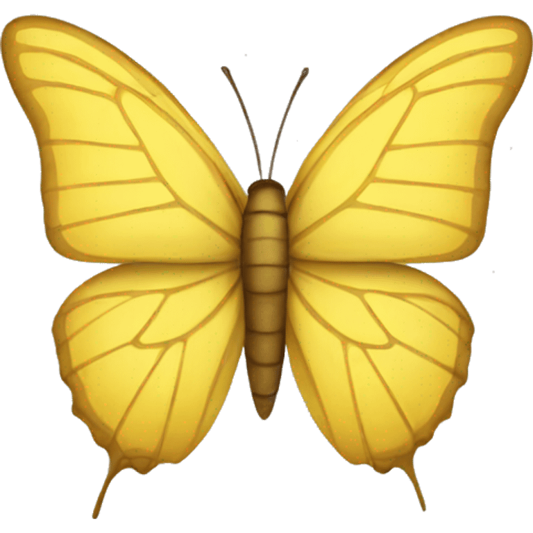 yellow butterfy emoji