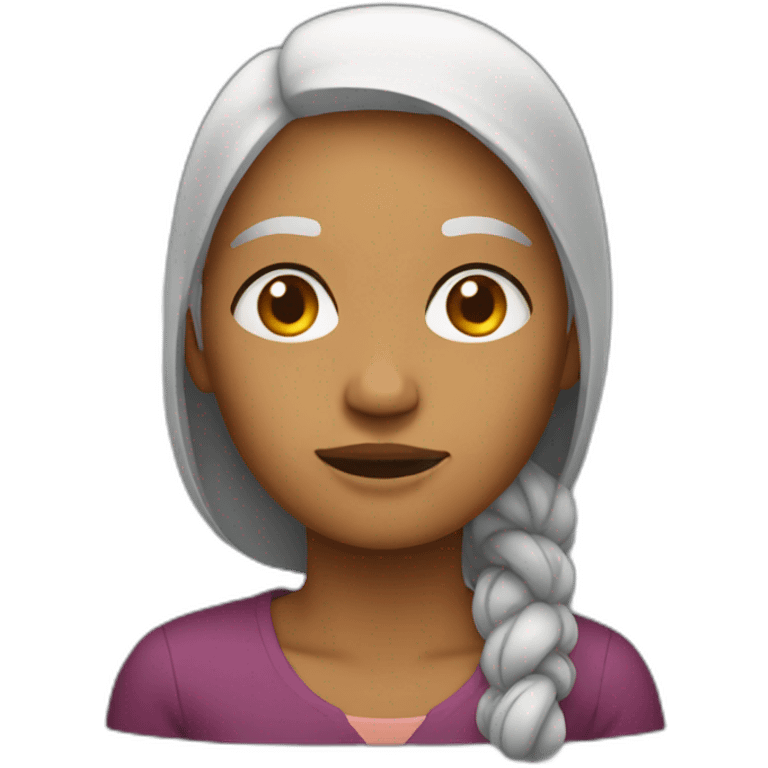 the poor woman emoji