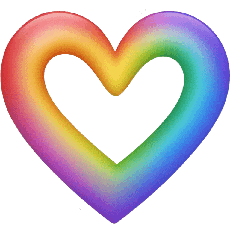 rainbow heart emoji