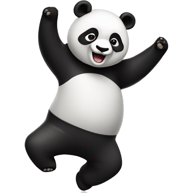 Panda qui danse  emoji