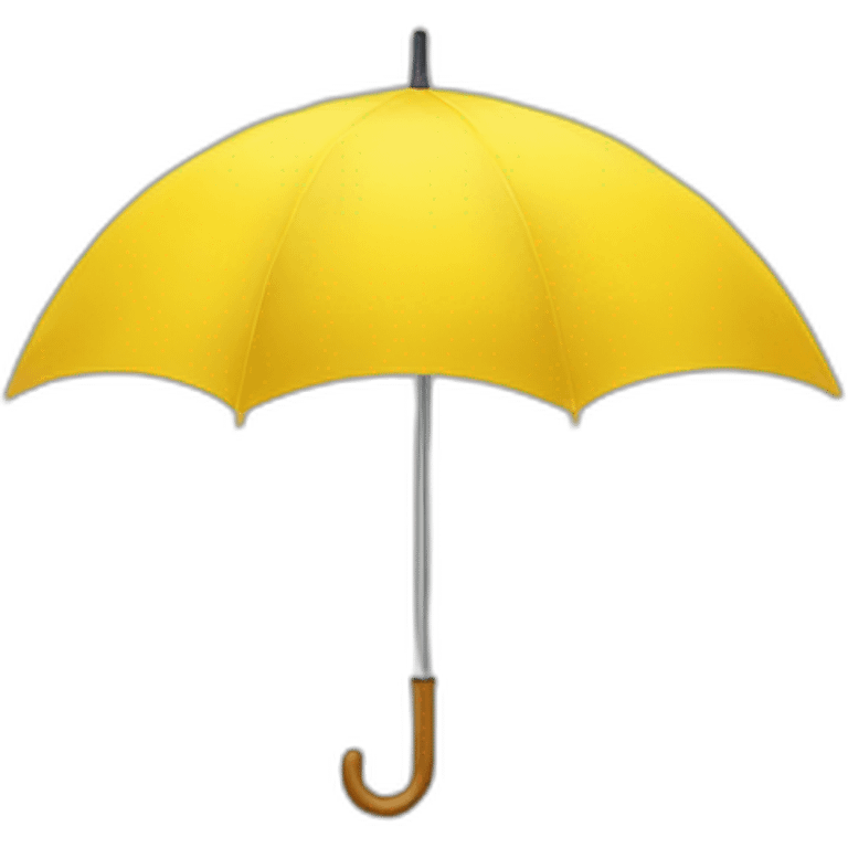 Yellow umbrella emoji