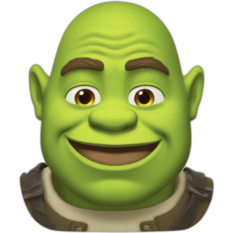 Shrek anime style emoji