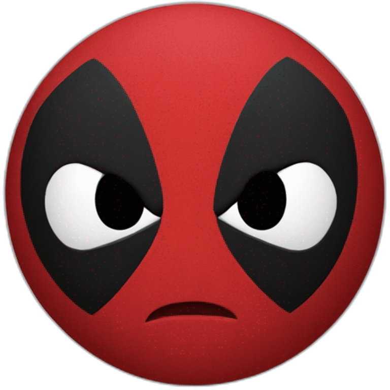 Deadpool ley down emoji