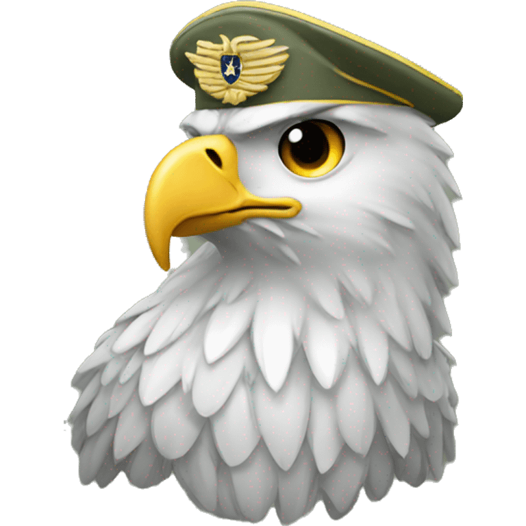 Military rank eagle emoji