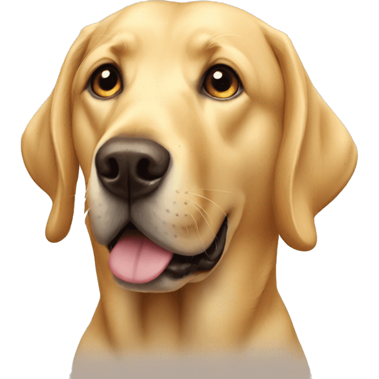 Golden Labrador  emoji